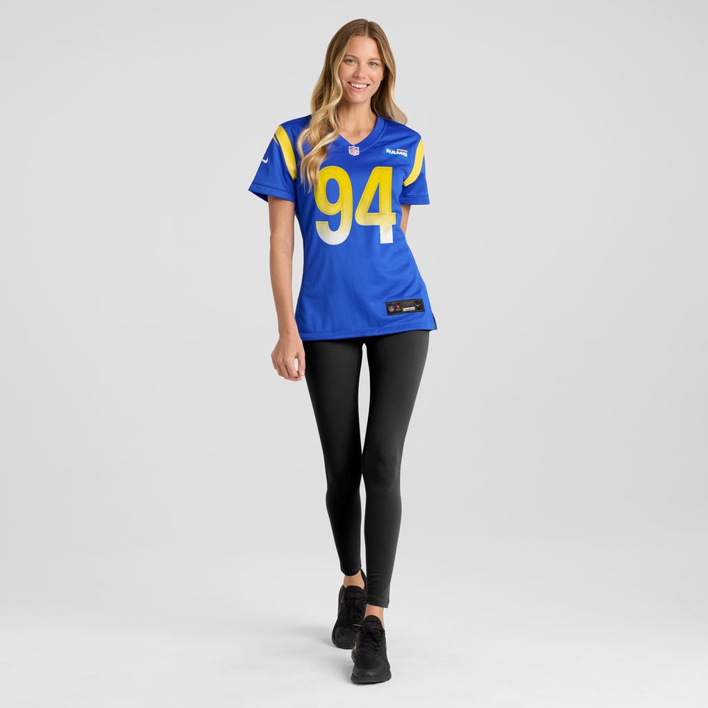 Women's Los Angeles Rams Desjuan Johnson Nike Royal Home Game Jersey - Image 5