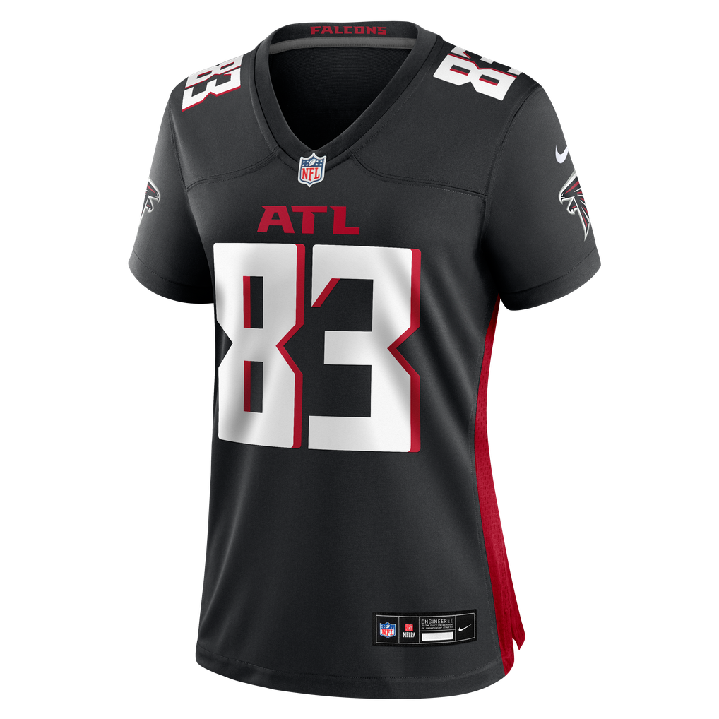 Women's Atlanta Falcons Deven Thompkins Nike Black Team Game Jersey