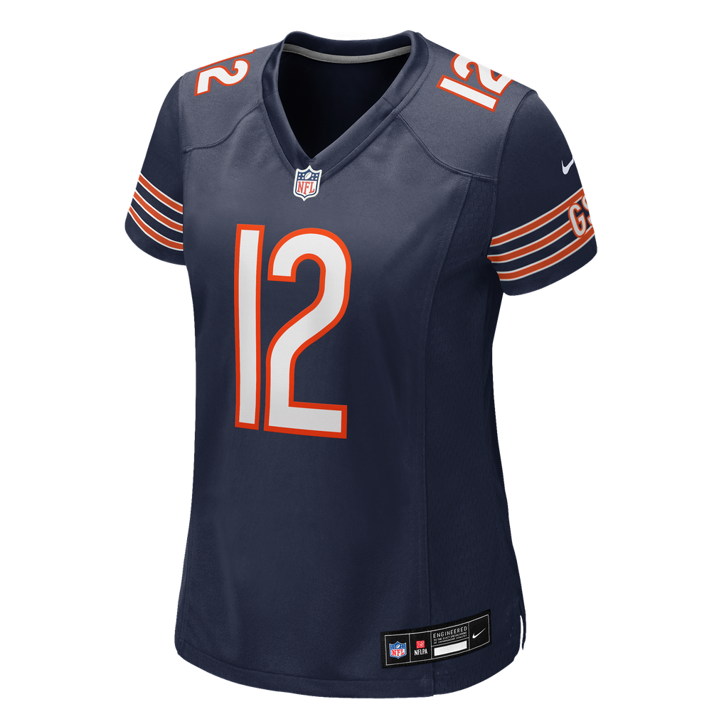 Women's Chicago Bears Devin Bush Nike Navy Team Game Jersey - Image 7