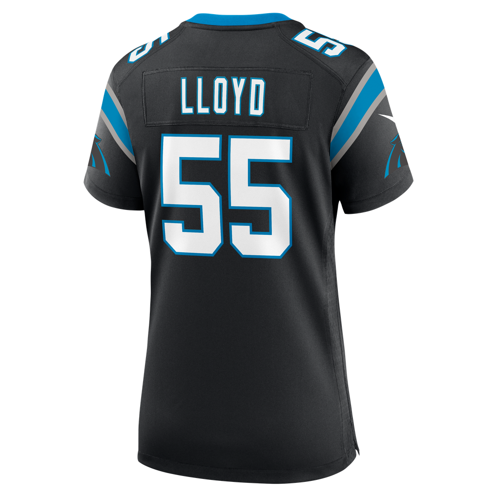 Women's Carolina Panthers Devin Lloyd Nike Black Team Game Jersey - Image 8