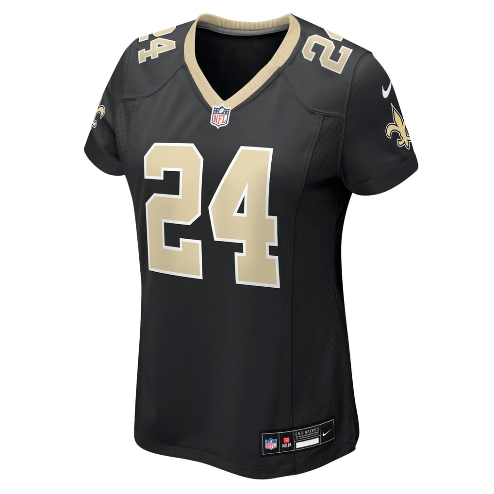 Women's New Orleans Saints Devin Neal Nike  Black Team Game Jersey - Image 3