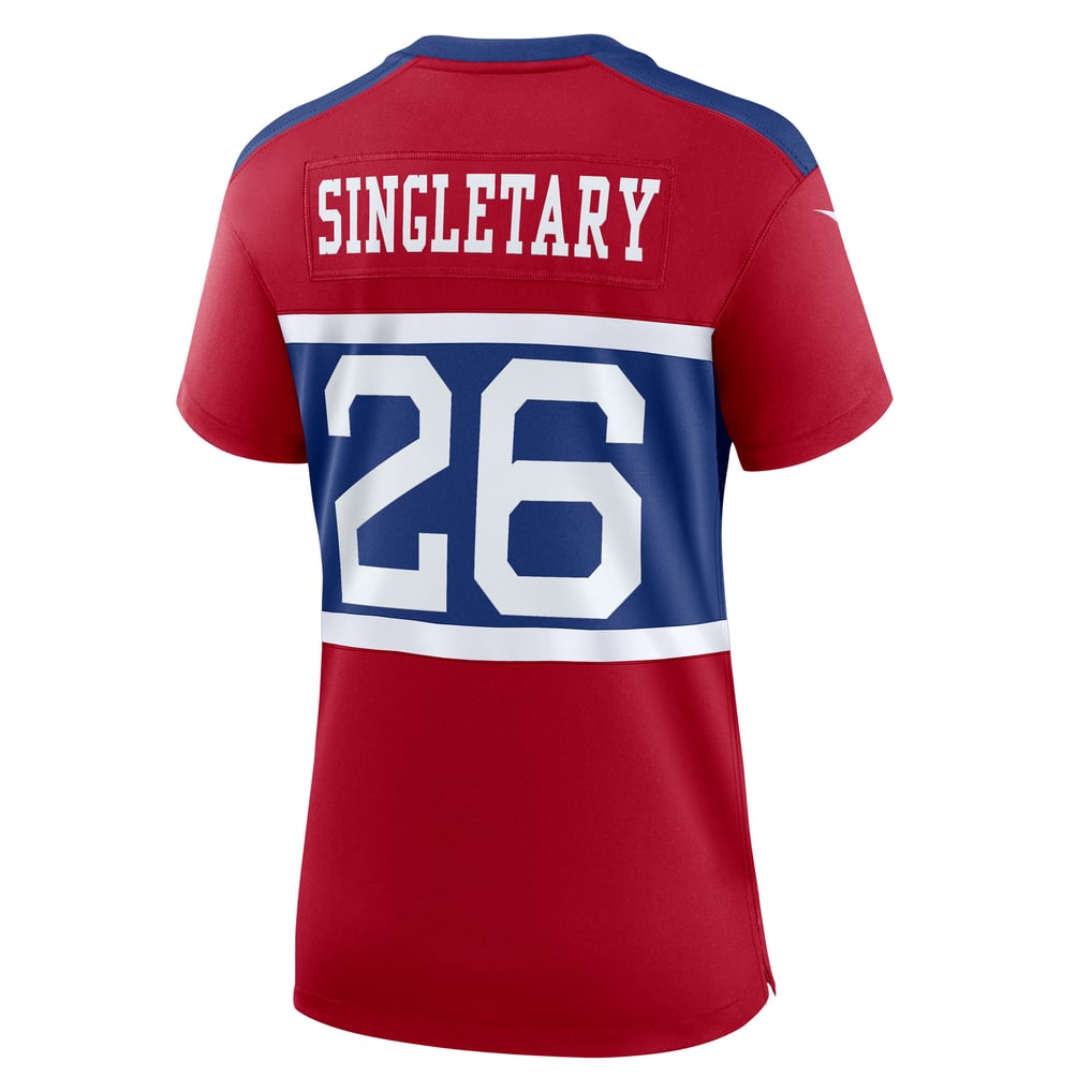 Women's New York Giants Devin Singletary Nike Century Red Alternate Game Jersey - Image 4