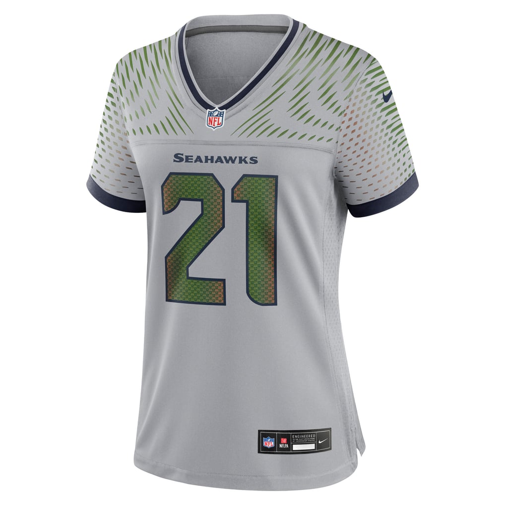 Women's Seattle Seahawks Devon Witherspoon Nike Gray Rivalries Collection Game Jersey - Image 3