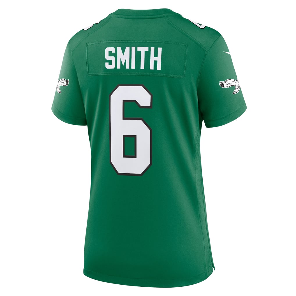 Women's Philadelphia Eagles DeVonta Smith Nike Kelly Green Player Jersey - Image 4