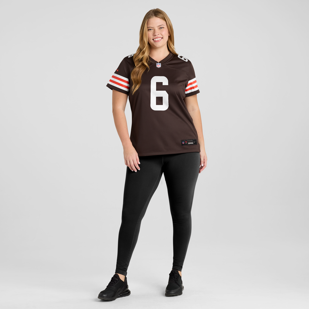 Women's Cleveland Browns Dillon Gabriel Nike Brown Team Game Jersey - Image 5
