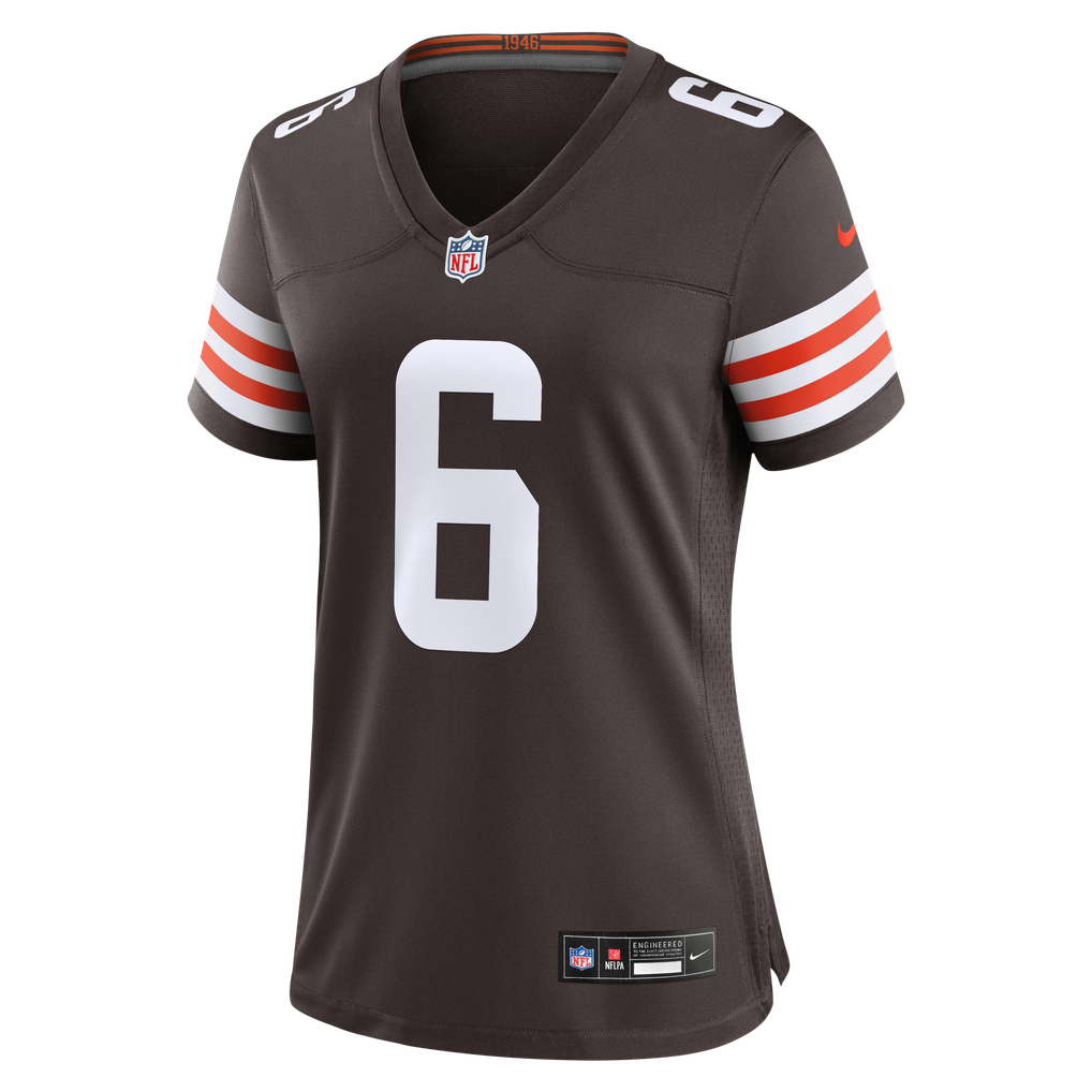 Women's Cleveland Browns Dillon Gabriel Nike Brown Team Game Jersey - Image 7