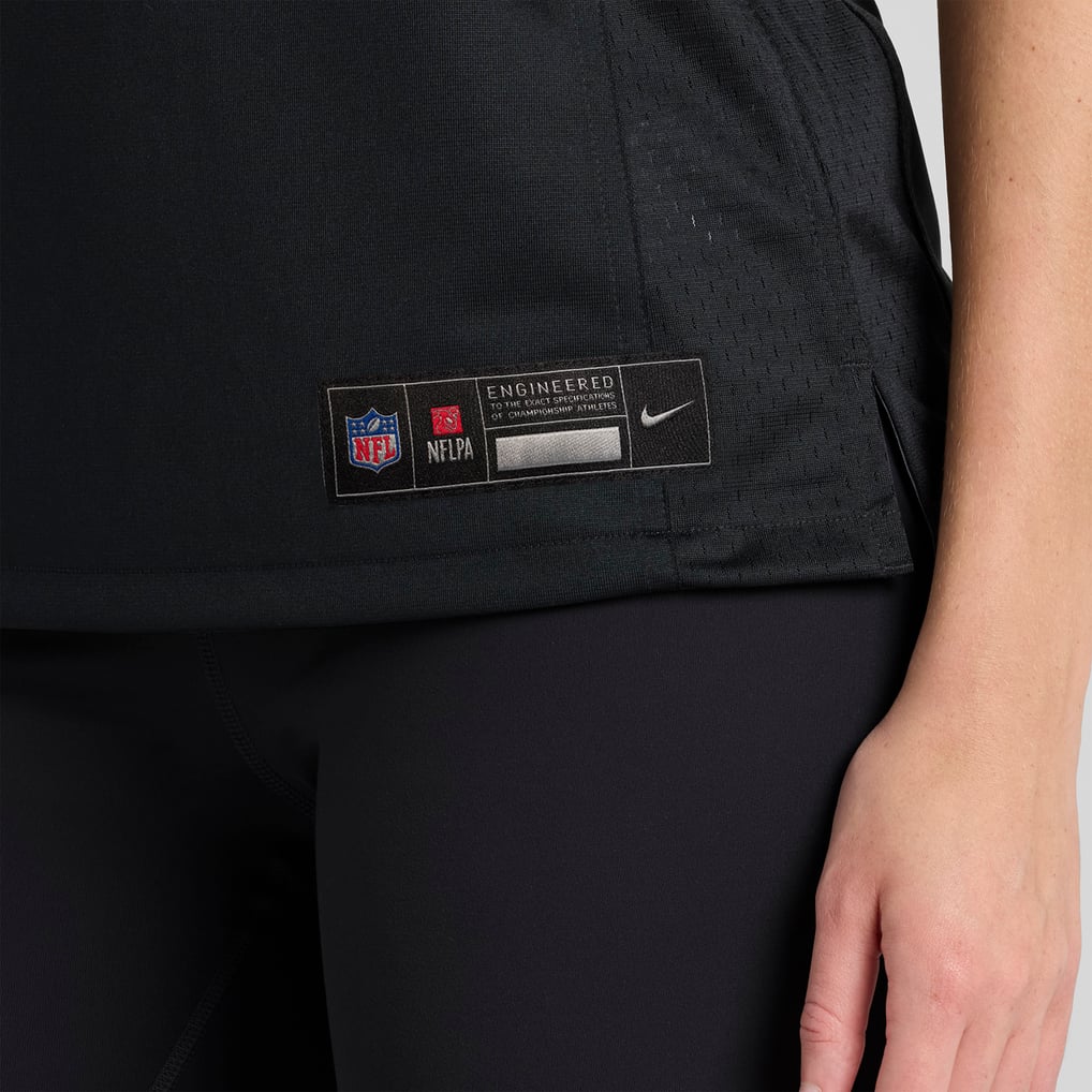 Women's New Orleans Saints Dillon Radunz Nike  Black Team Game Jersey - Image 10
