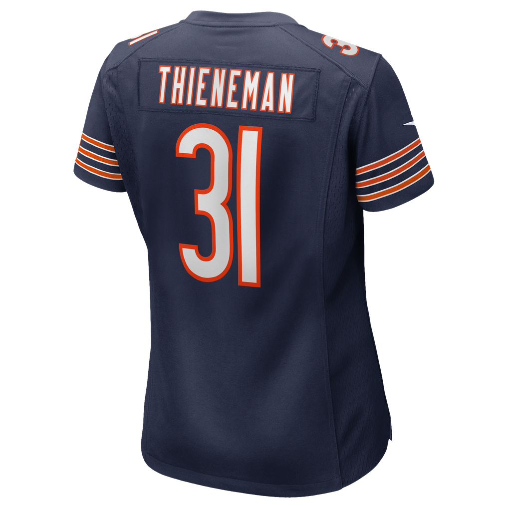 Women's Chicago Bears Dillon Thieneman Nike Navy Team Game Jersey - Image 8