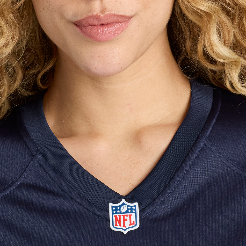 Women's Chicago Bears Dillon Thieneman Nike Navy Team Game Jersey - Image 9