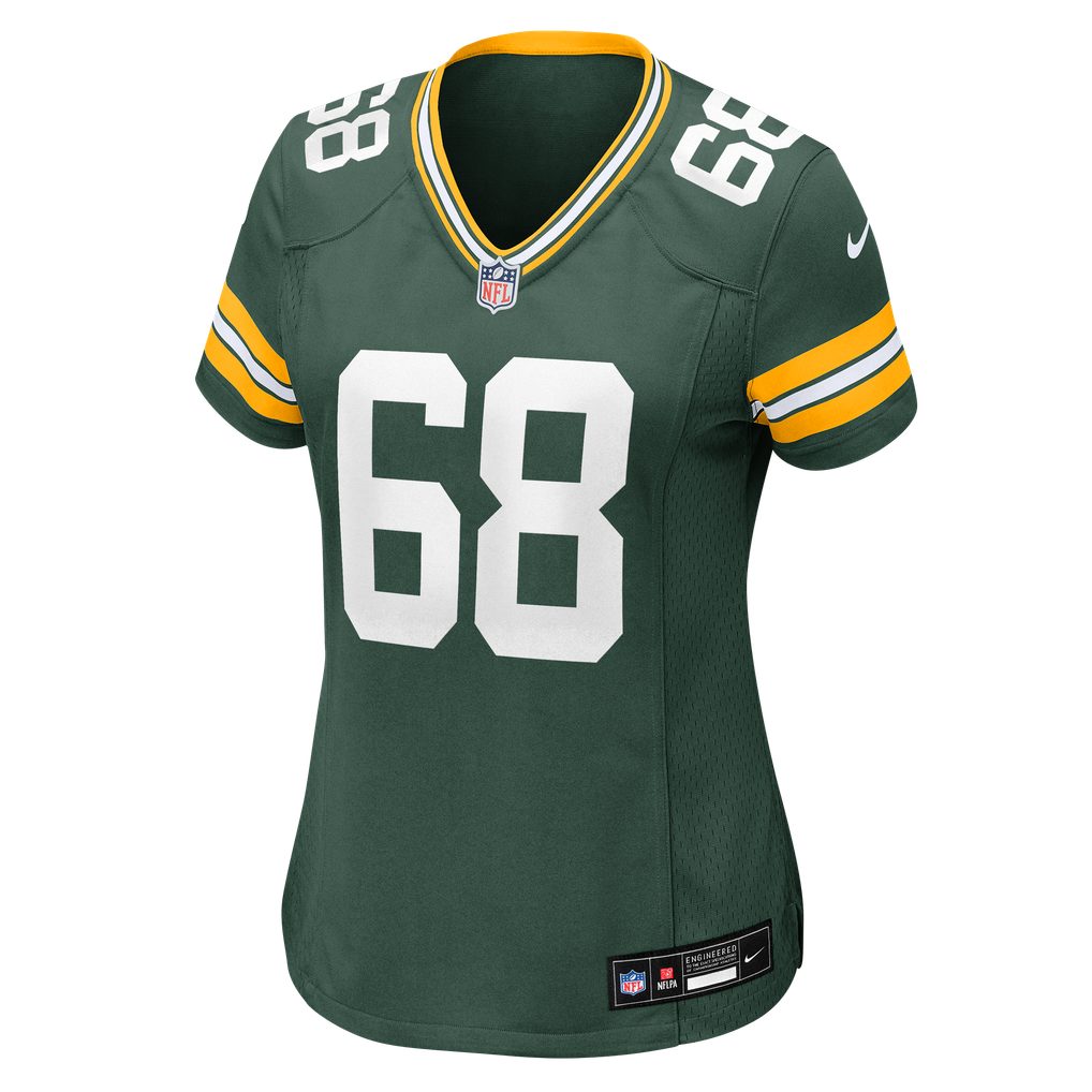 Women's Green Bay Packers Dillon Wade Nike Green Team Game Jersey - Image 5