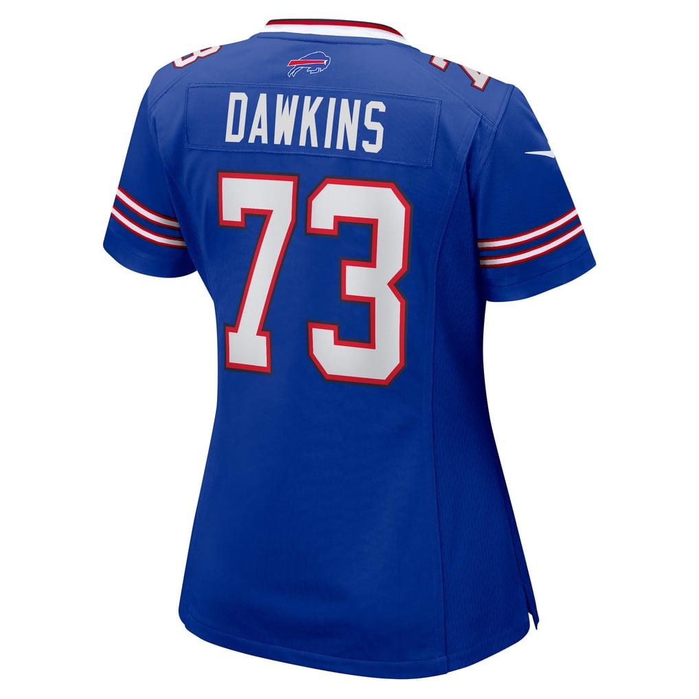 Women's Buffalo Bills Dion Dawkins Nike Royal Game Jersey - Image 4