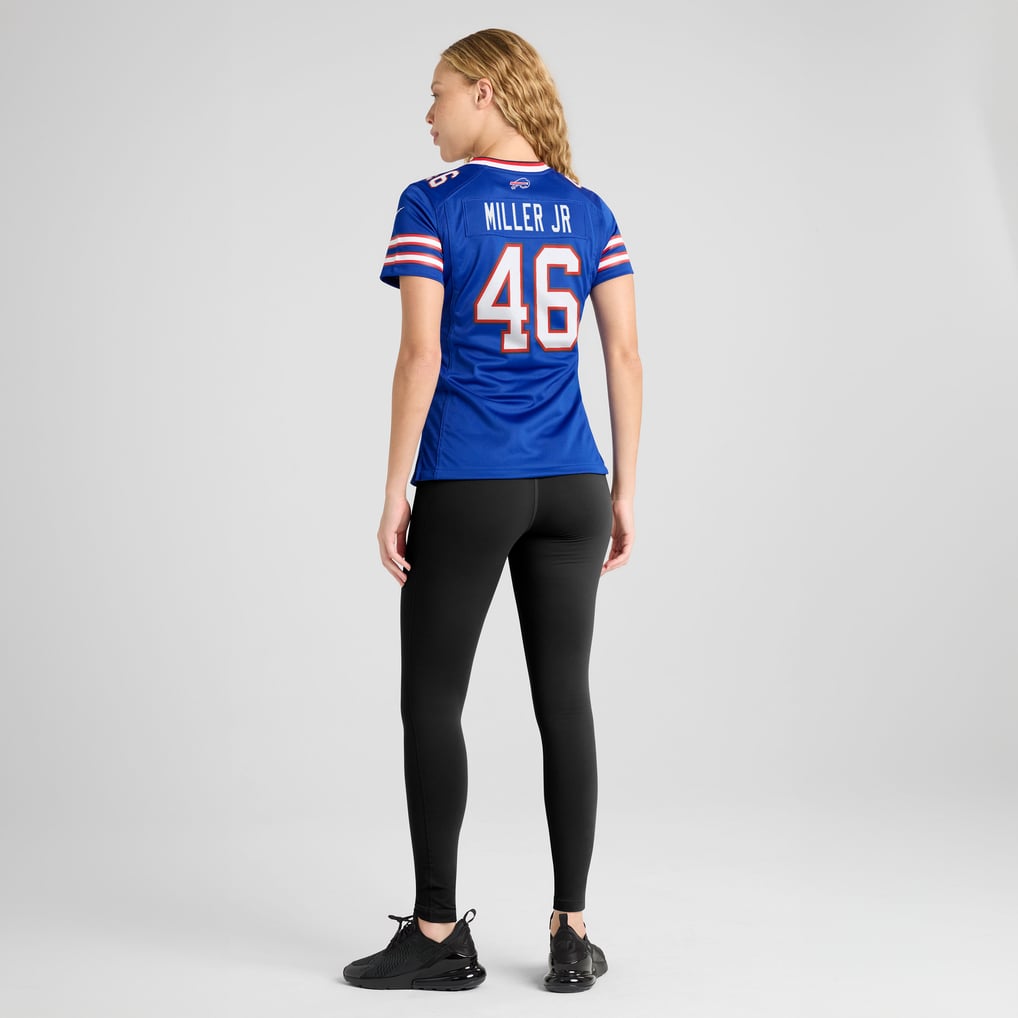 Women's Buffalo Bills DJ Miller Jr. Nike Royal Team Game Jersey - Image 4
