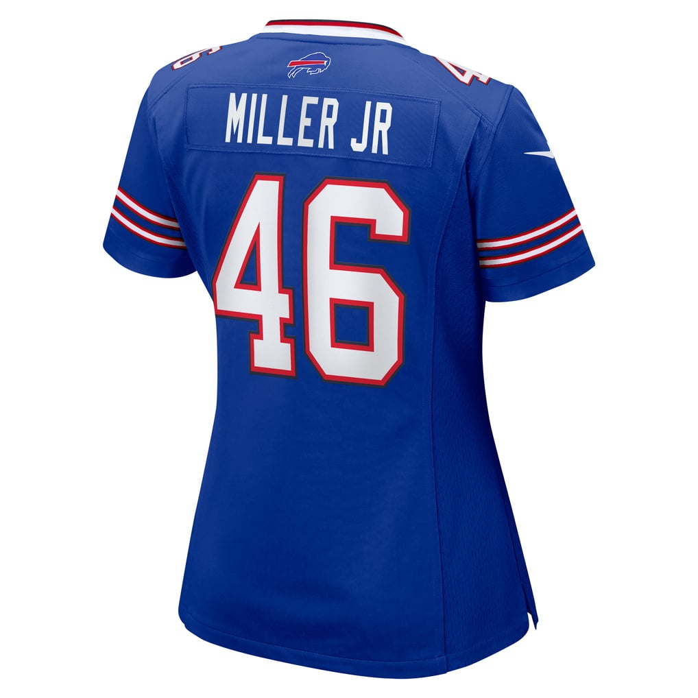 Women's Buffalo Bills DJ Miller Jr. Nike Royal Team Game Jersey - Image 8