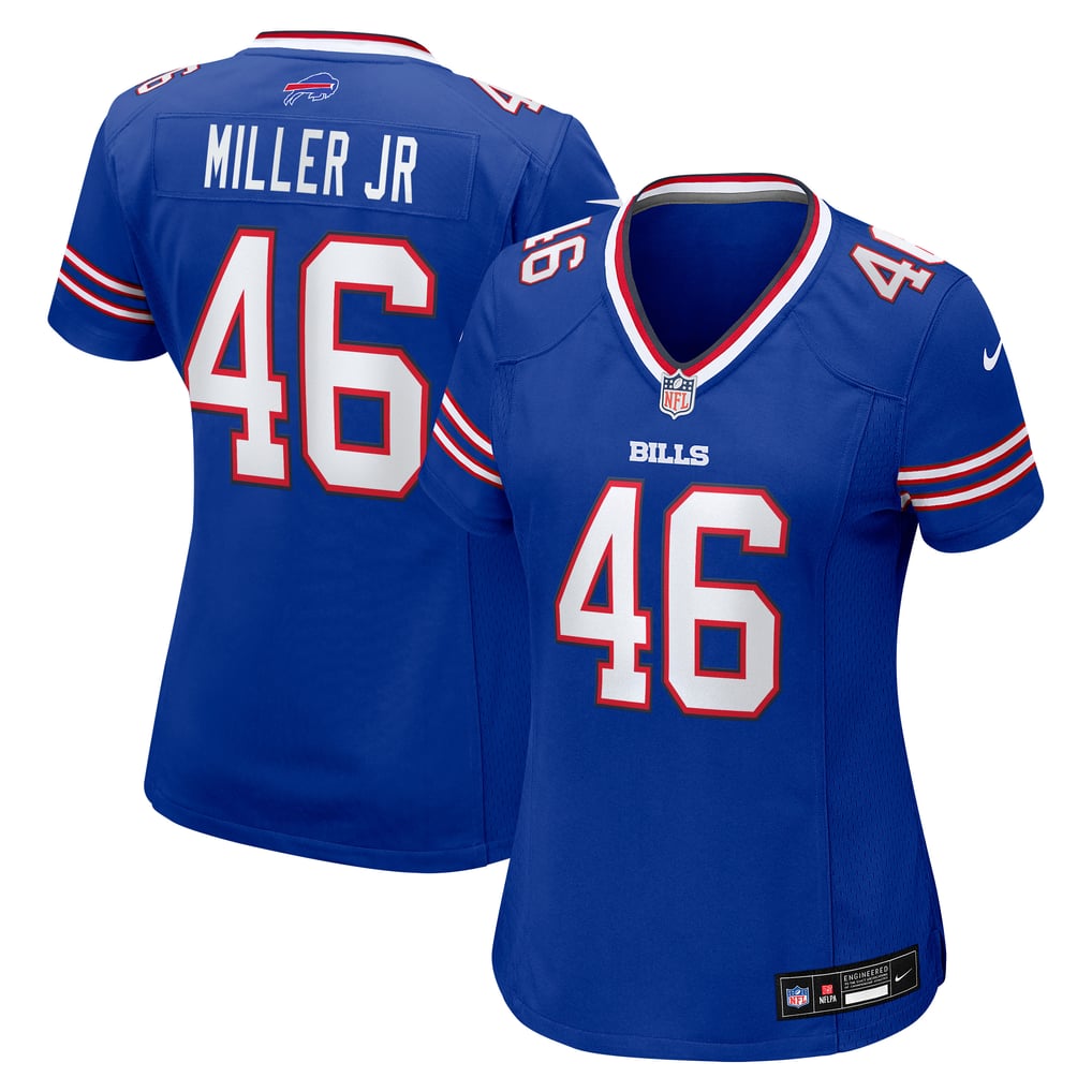 Women's Buffalo Bills DJ Miller Jr. Nike Royal Team Game Jersey - Image 1