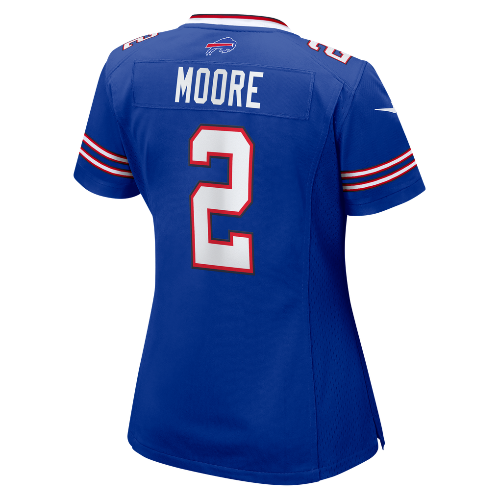 Women's Buffalo Bills D.J. Moore Nike Royal Game Jersey - Image 4