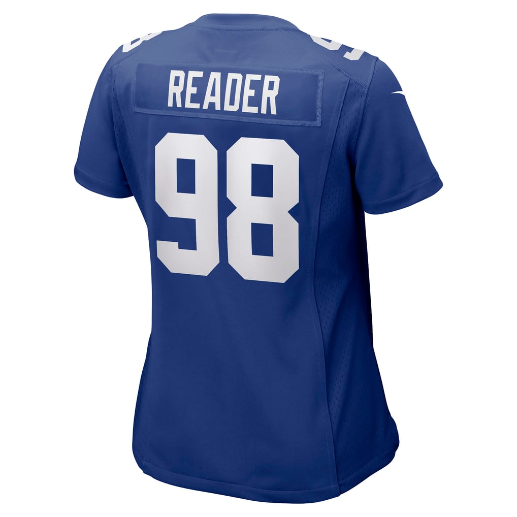 Women's New York Giants D.J. Reader Nike  Royal Team Game Jersey - Image 4