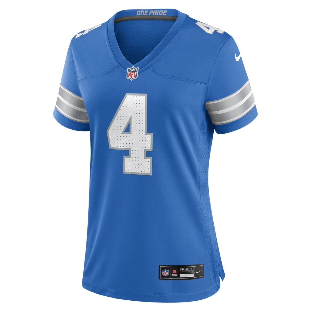 Women's Detroit Lions D.J. Reed Nike  Blue Team Game Jersey - Image 3