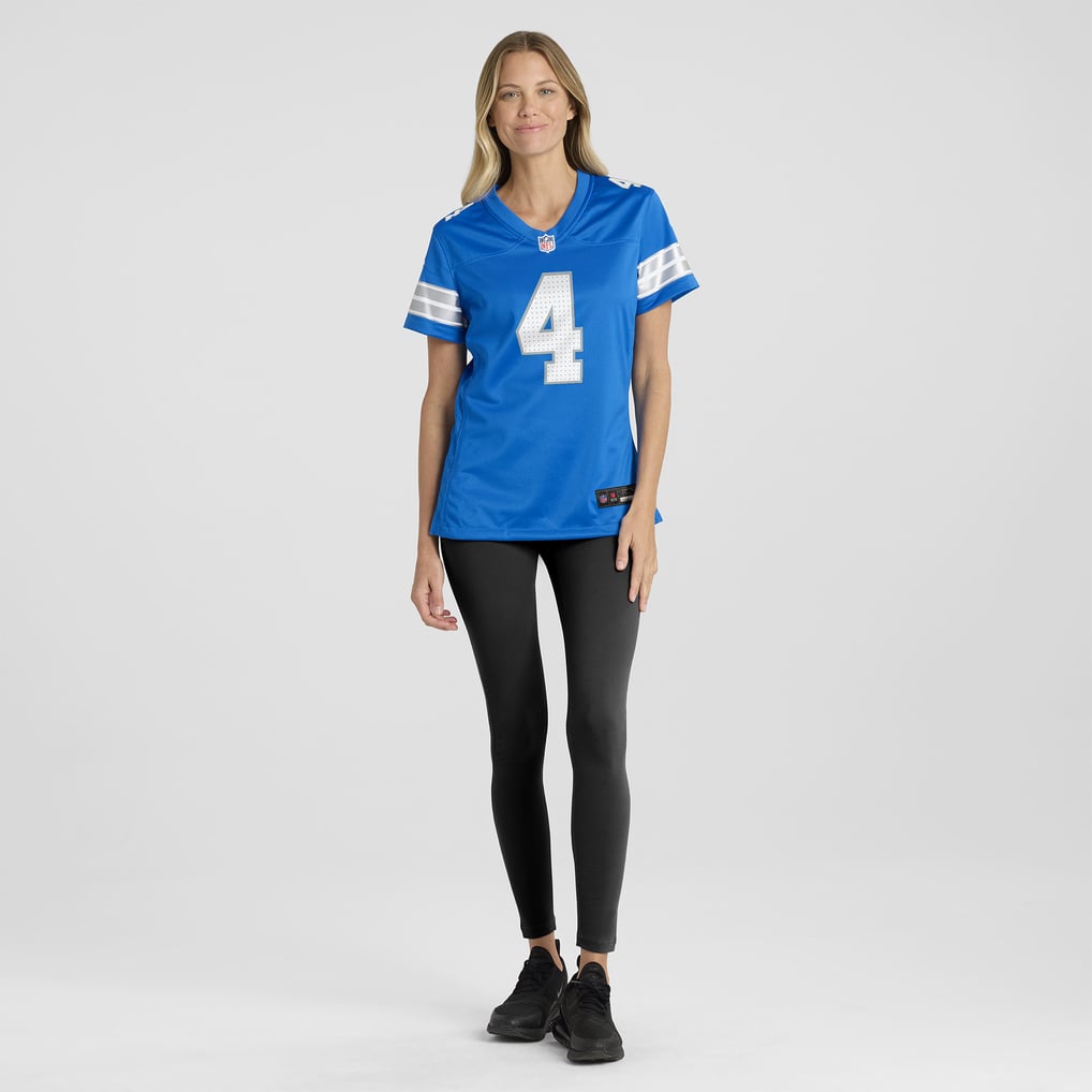 Women's Detroit Lions D.J. Reed Nike  Blue Team Game Jersey - Image 5