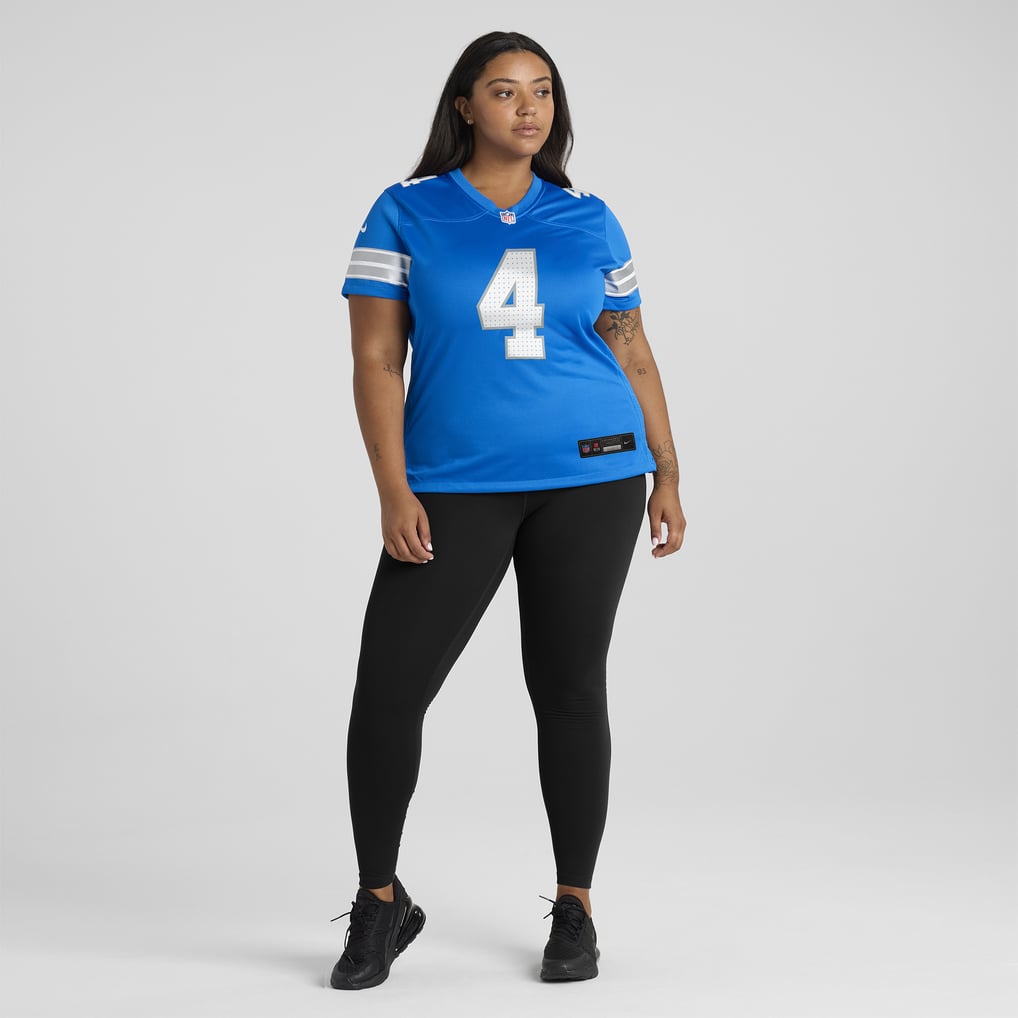 Women's Detroit Lions D.J. Reed Nike  Blue Team Game Jersey - Image 7