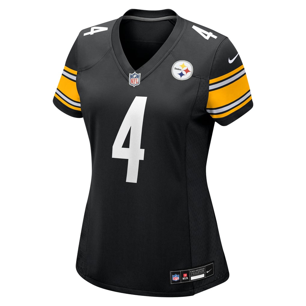 Women's Pittsburgh Steelers DK Metcalf Nike  Black Team Game Jersey - Image 3