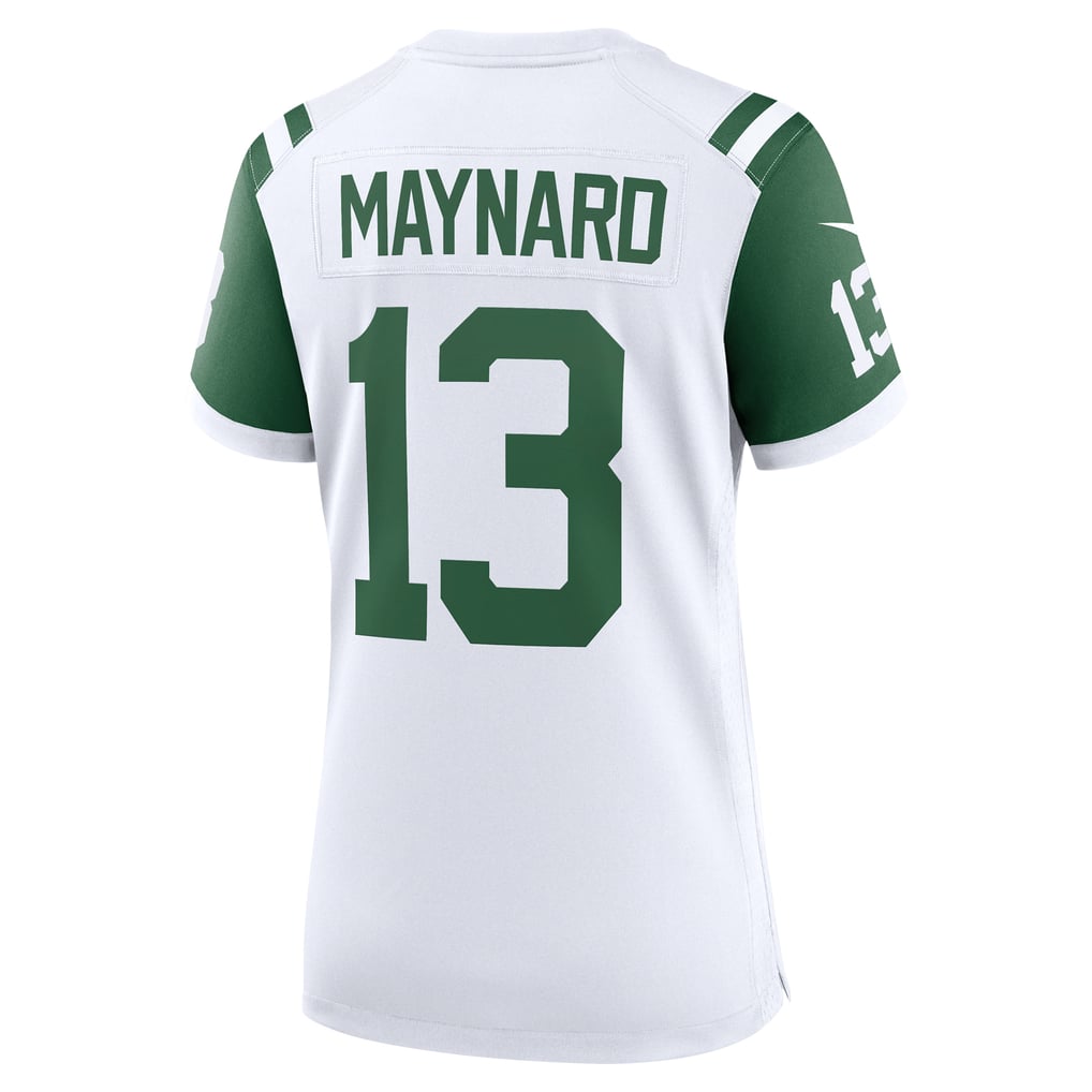Women's New York Jets Don Maynard Nike White Classic Alternate Retired Player Game Jersey - Image 4