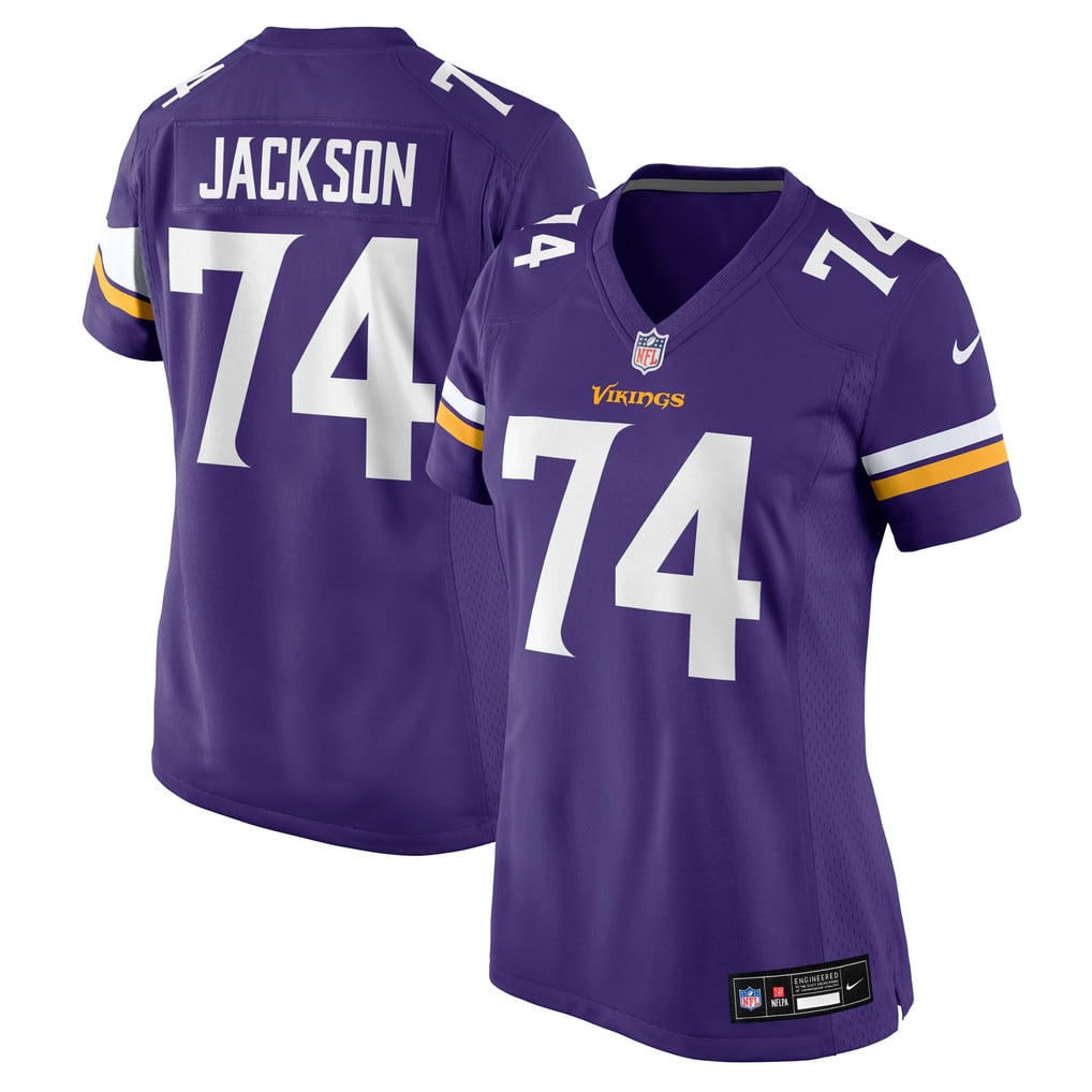 Women's Minnesota Vikings Donovan Jackson Nike  Purple Team Game Jersey - Image 2