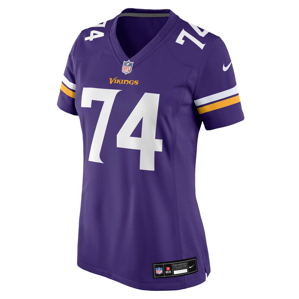 Women's Minnesota Vikings Donovan Jackson Nike  Purple Team Game Jersey - Image 3