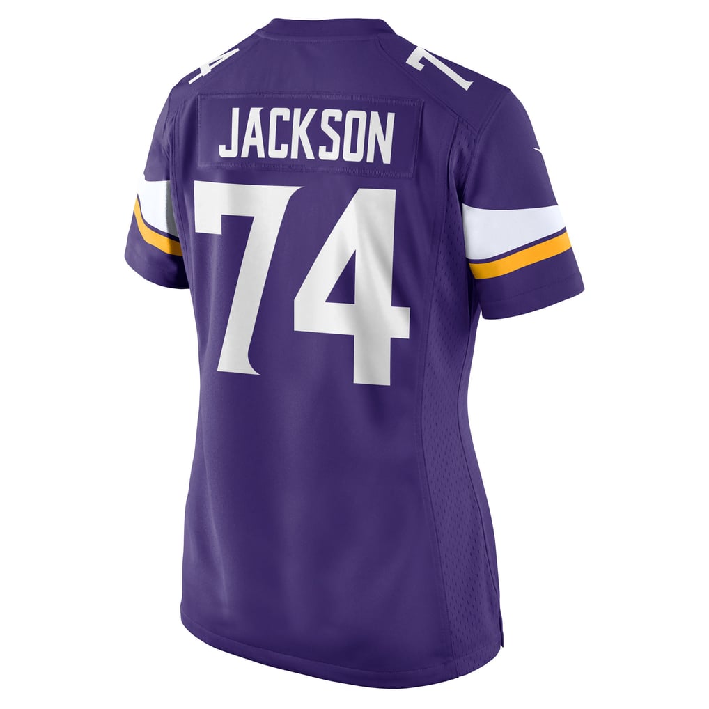 Women's Minnesota Vikings Donovan Jackson Nike  Purple Team Game Jersey - Image 4