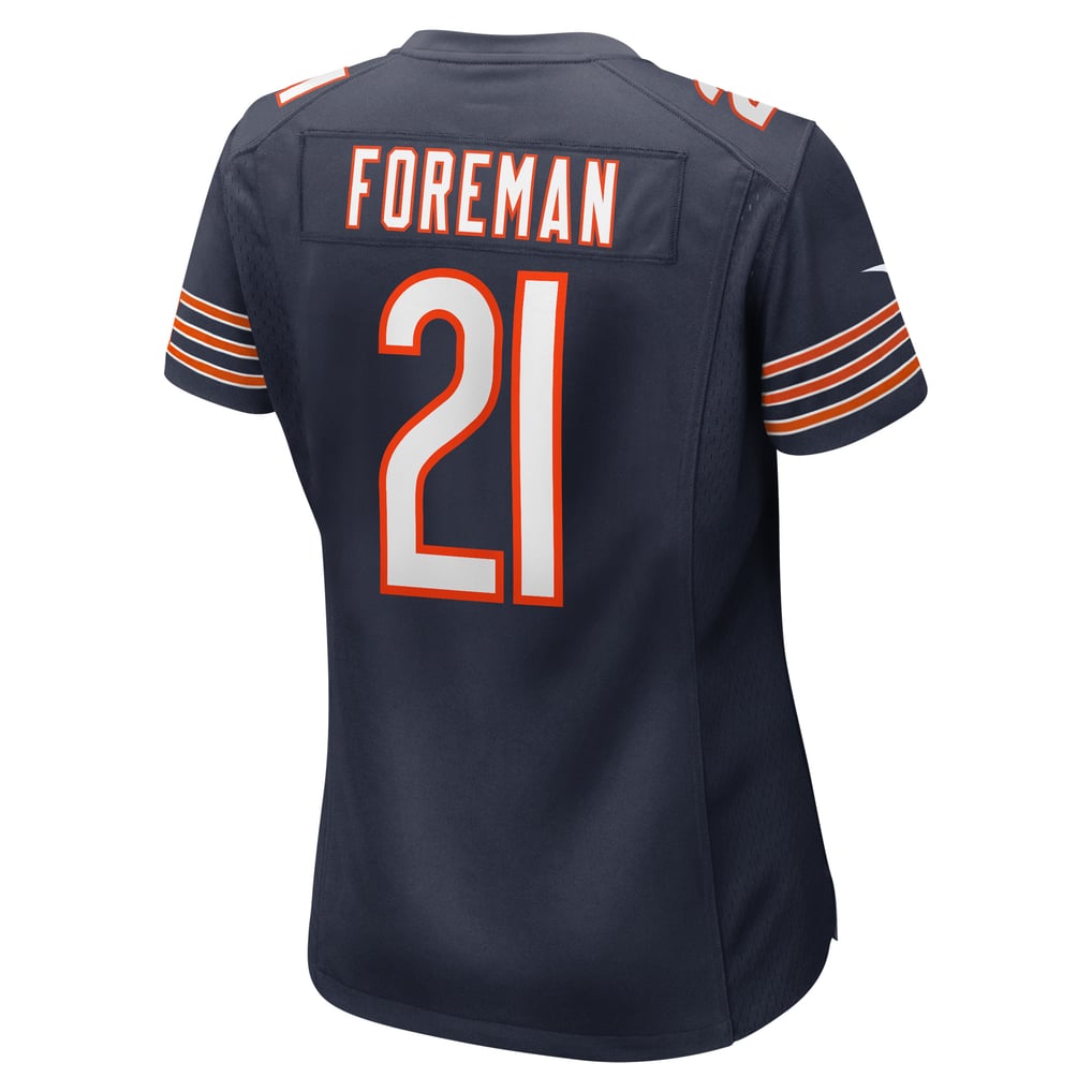 Women's Chicago Bears D'Onta Foreman Nike Navy Game Jersey - Image 4