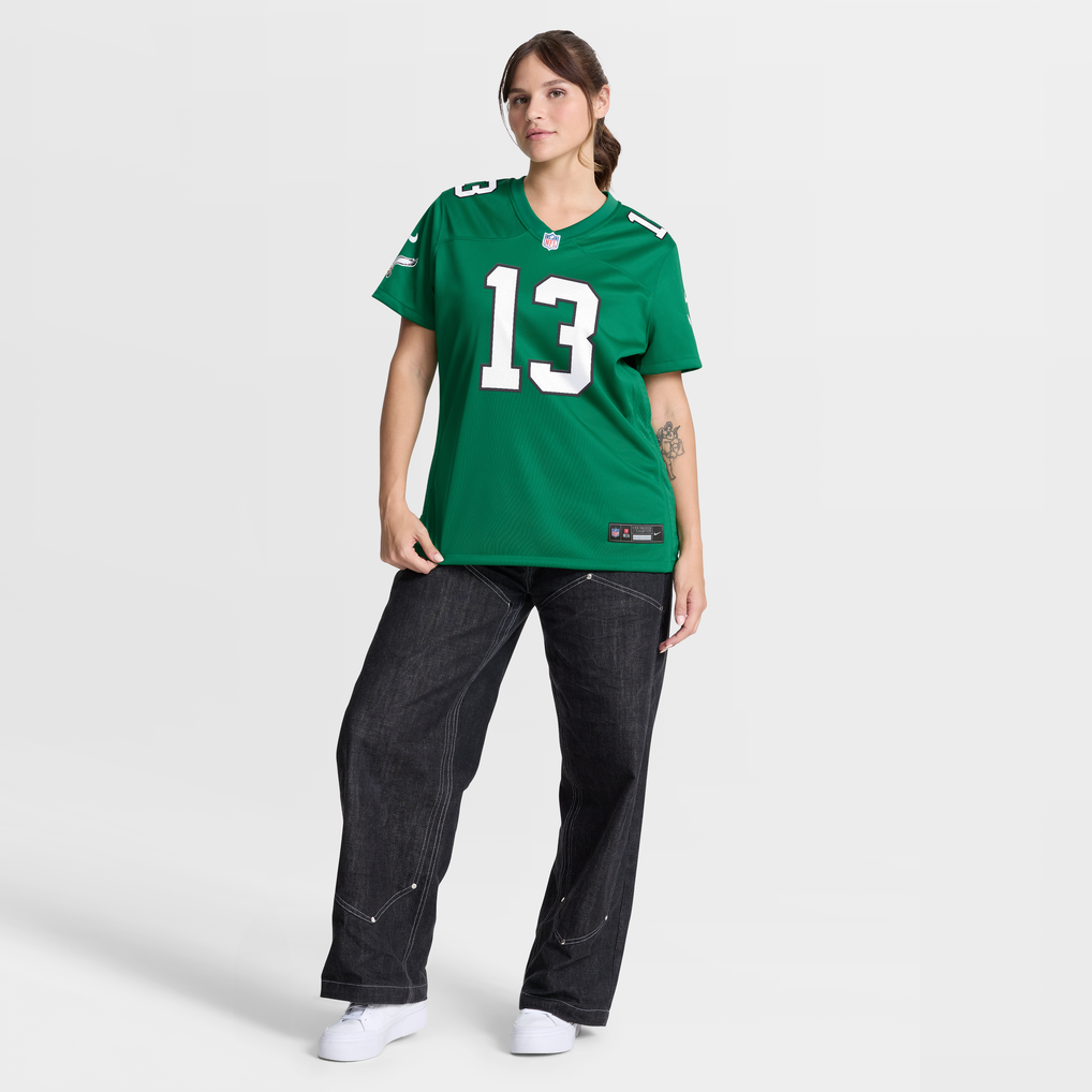 Women's Philadelphia Eagles Dontayvion Wicks Nike Kelly Green Alternate  Game Jersey - Image 5
