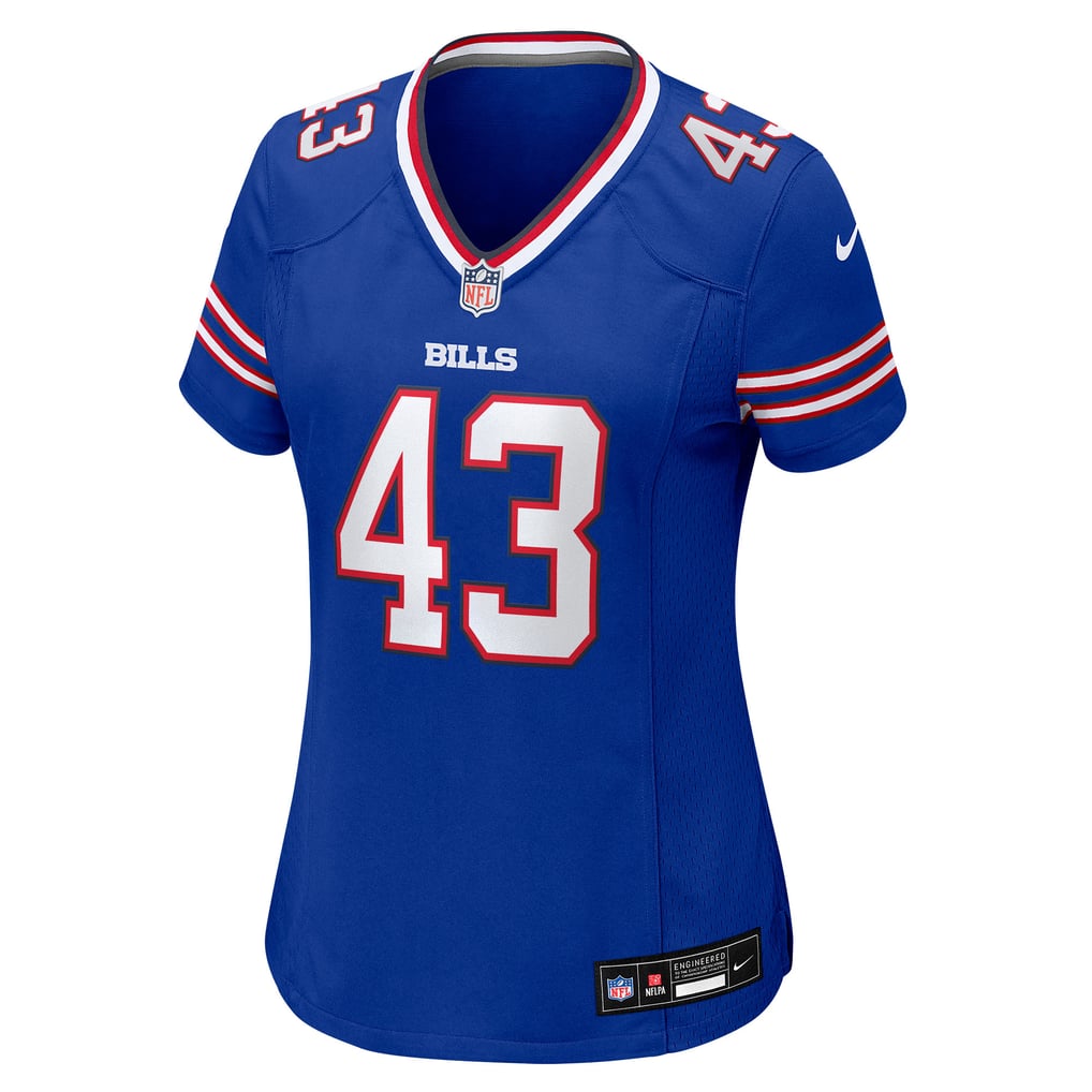 Women's Buffalo Bills Dorian Strong Nike  Royal Team Game Jersey - Image 3
