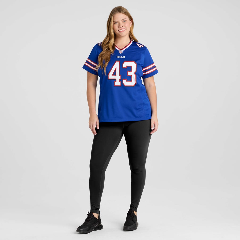 Women's Buffalo Bills Dorian Strong Nike  Royal Team Game Jersey - Image 7