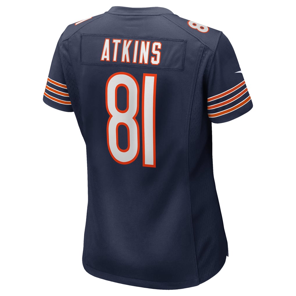 Women's Chicago Bears Doug Atkins Nike Navy Game Retired Player Jersey - Image 4