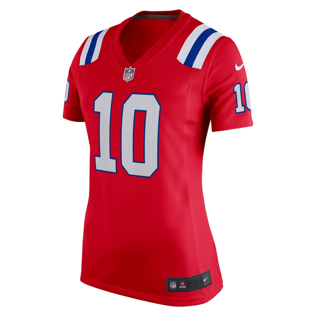 Women's New England Patriots Drake Maye Nike Red Alternate Game Jersey - Image 3