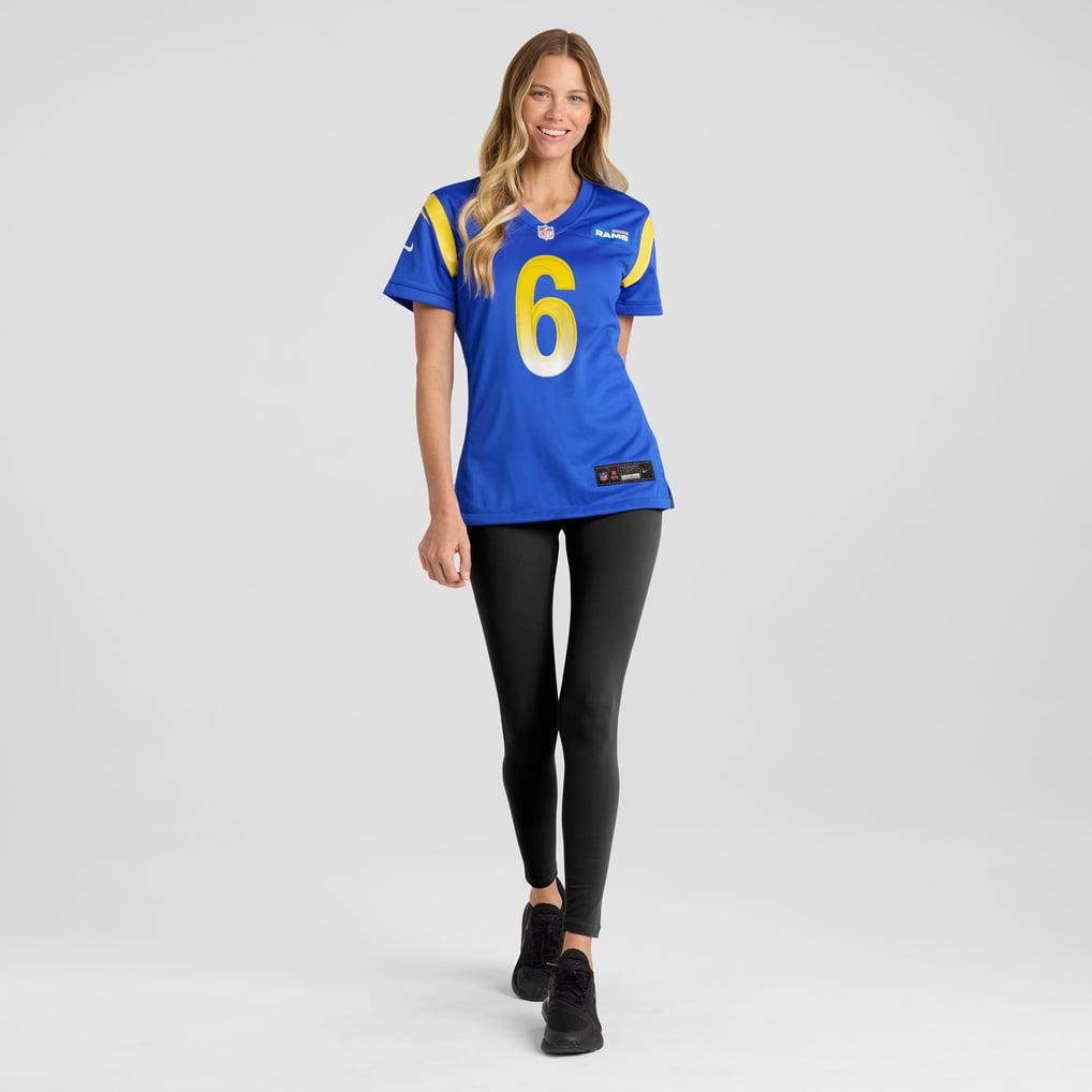 Women's Los Angeles Rams Drake Stoops Nike  Royal Game Jersey - Image 5
