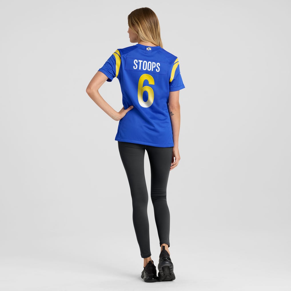 Women's Los Angeles Rams Drake Stoops Nike  Royal Game Jersey - Image 6