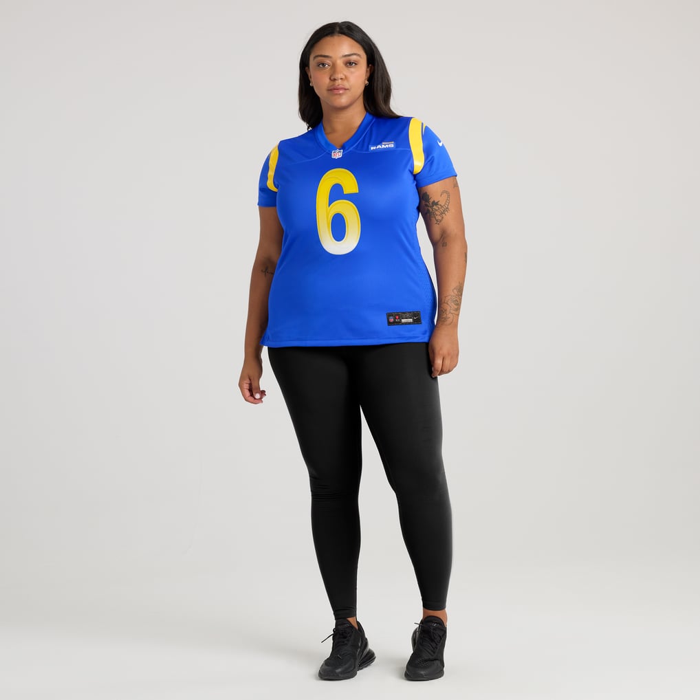 Women's Los Angeles Rams Drake Stoops Nike  Royal Game Jersey - Image 7