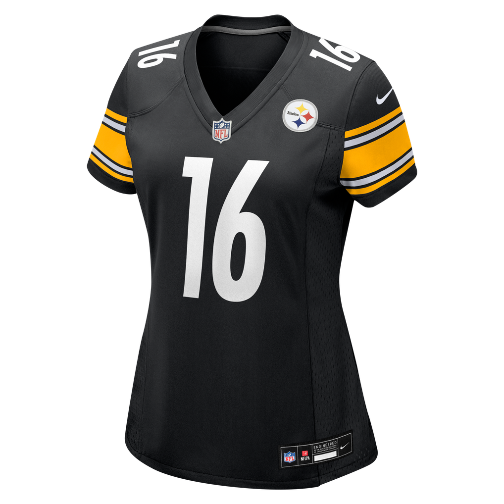Women's Pittsburgh Steelers Drew Allar Nike Black Team Game Jersey - Image 7