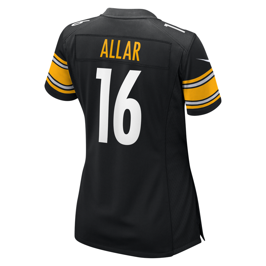 Women's Pittsburgh Steelers Drew Allar Nike Black Team Game Jersey - Image 8