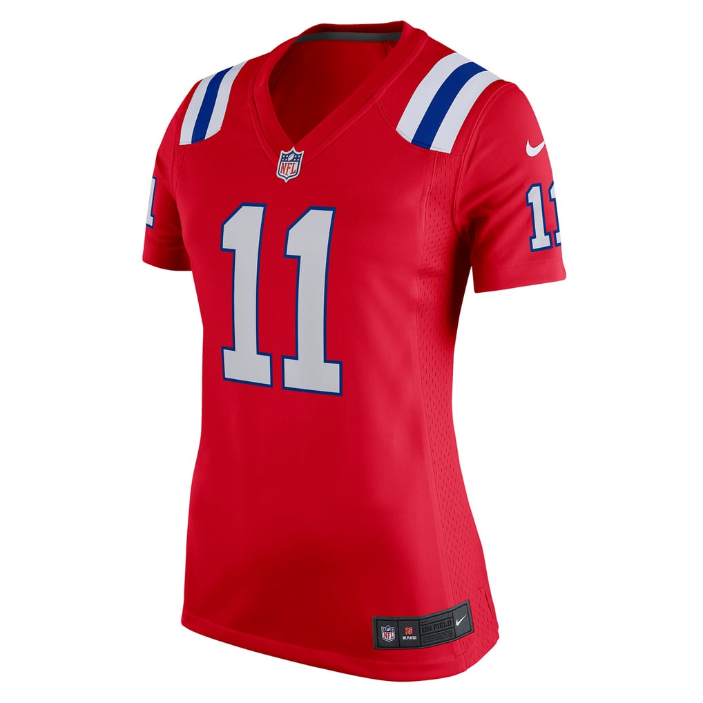 Women's New England Patriots Drew Bledsoe Nike Red Retired Game Jersey - Image 3