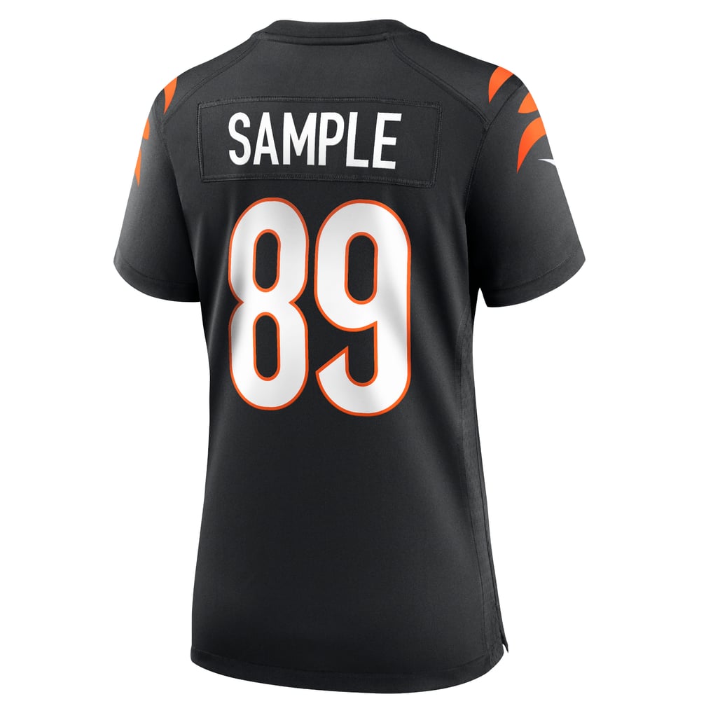 Women's Cincinnati Bengals Drew Sample Nike Black Game Jersey - Image 4