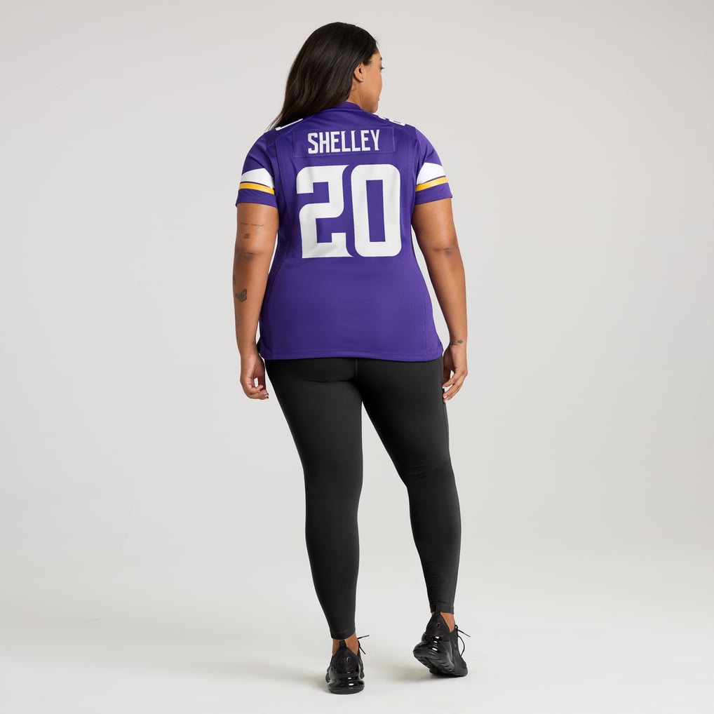 Women's Minnesota Vikings Duke Shelley Nike Purple Home Game Player Jersey - Image 8