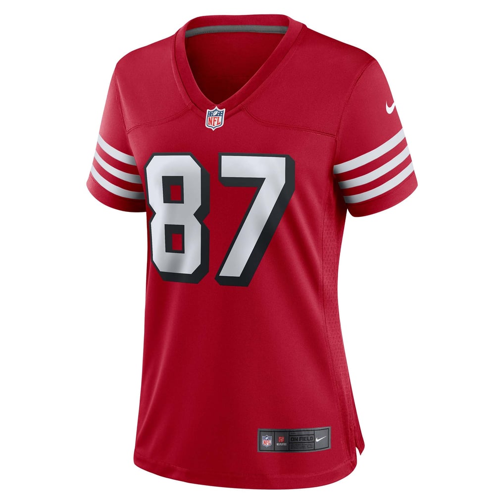 Women's San Francisco 49ers Dwight Clark Nike Scarlet Alternate Game Jersey - Image 3