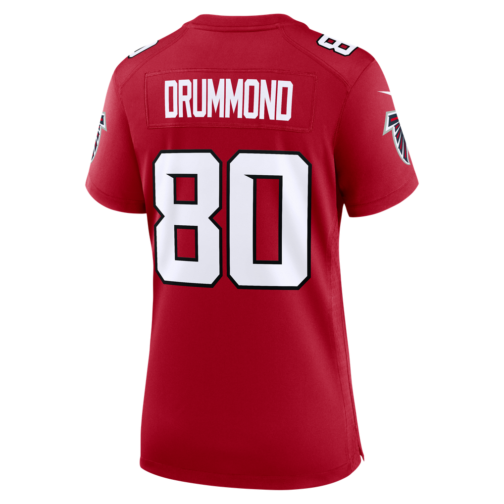 Women's Atlanta Falcons Dylan Drummond Nike Red Team Game Jersey