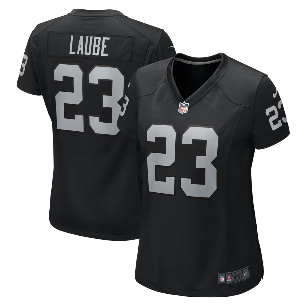 Women's Las Vegas Raiders Dylan Laube Nike  Black  Game Jersey - Image 2