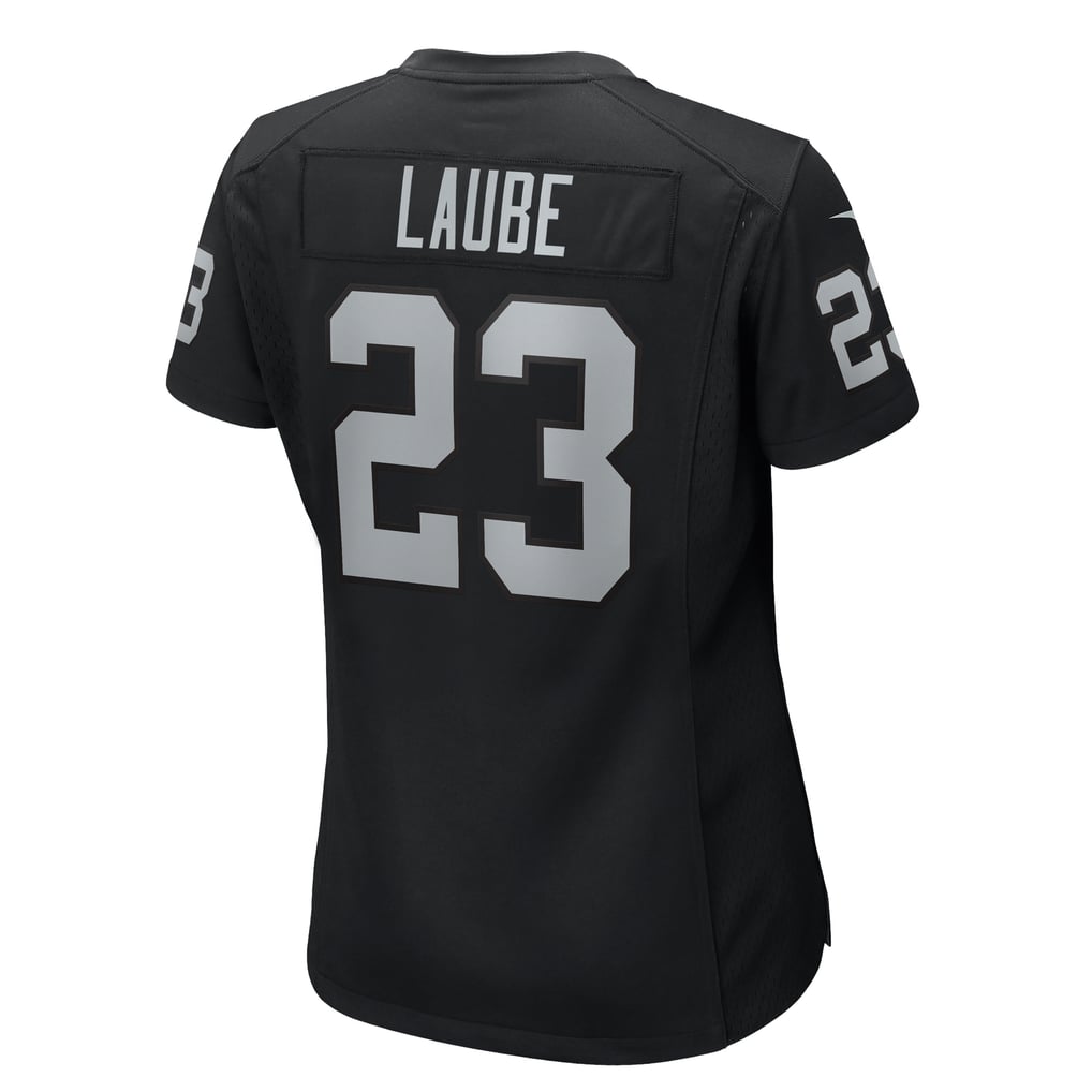 Women's Las Vegas Raiders Dylan Laube Nike  Black  Game Jersey - Image 4