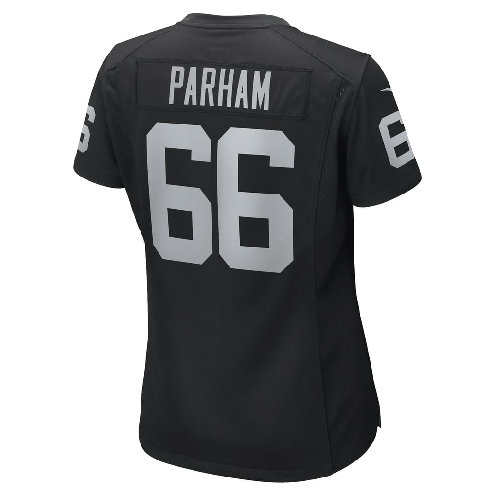 Women's Las Vegas Raiders Dylan Parham Nike Black Game Player Jersey - Image 4