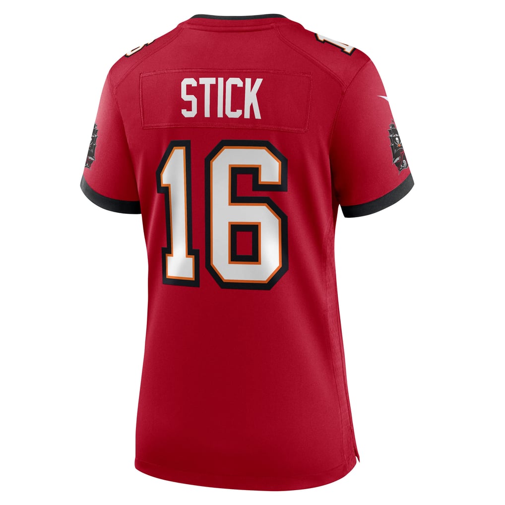 Women's Tampa Bay Buccaneers Easton Stick Nike Red Team Game Jersey - Image 8