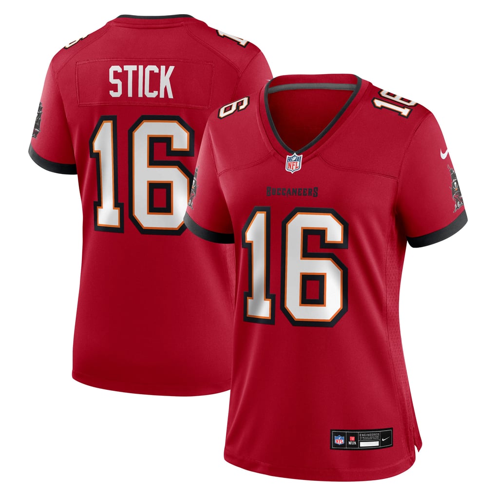 Women's Tampa Bay Buccaneers Easton Stick Nike Red Team Game Jersey - Image 1
