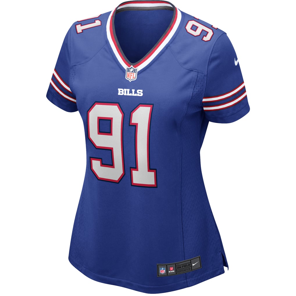 Women's Nike Ed Oliver Royal Buffalo Bills Game Jersey - Image 3